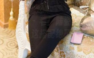 TuiGirl推女郎 - 看！陆瓷的原图和裤里丝，这搭配绝了！