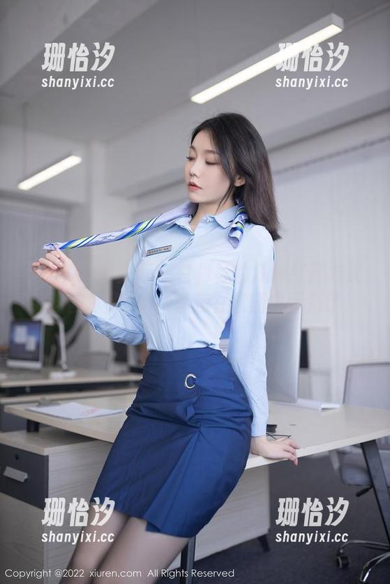 Xiuren秀人网 - 白衬衫的几种打开方式，这回木子nana直接在套图中示范了！